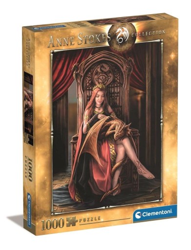 Clementoni Puzzle 1000el Anne Stokes Collection Friends Forever 39716