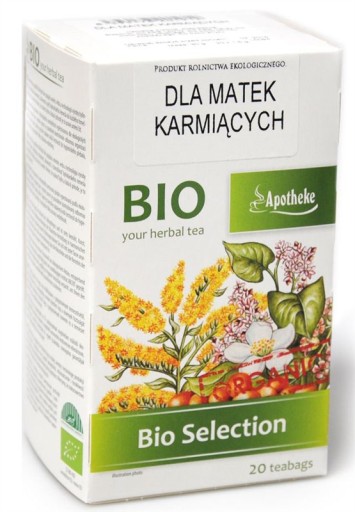 HERBATKA DLA MATEK KARMIĄCYCH BIO 20x1,5g APOTHEKE