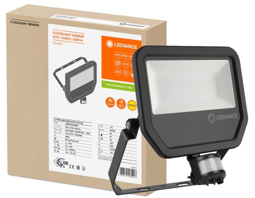 LEDVANCE naświetlacz LED 50W 4000K biała SENSOR 6000lm