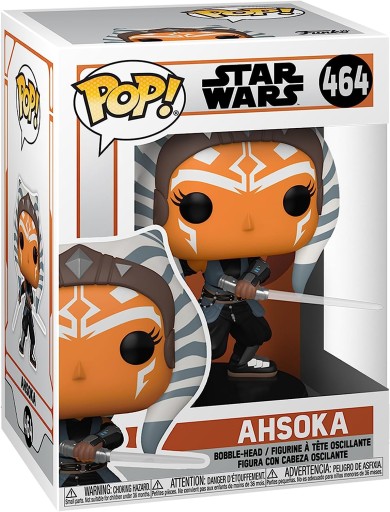 FUNKO POP AHSOKA GWIEZDNE WOJNY MANDALORIAN DISNEY SERIAL POSTAĆ STAR WARS