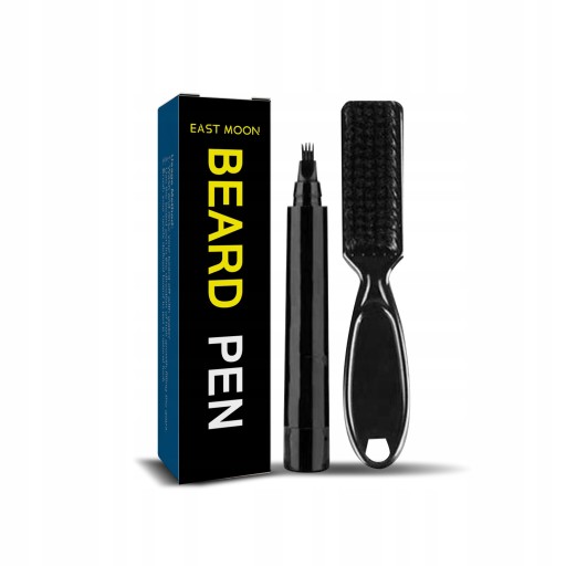 Beard Filler Pen Wodoodporna szczotka broda Męska