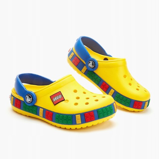BUTY DZIECIĘCE CROCS KLAPKI SANDAŁY LEGO
