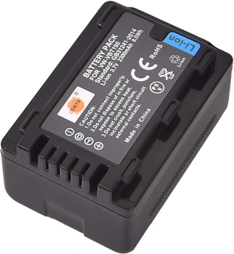 Akumulator Bateria VW-VBT190 do PANASONIC HC-VX980 HC-VXF990 HC-WX970 MOCNA