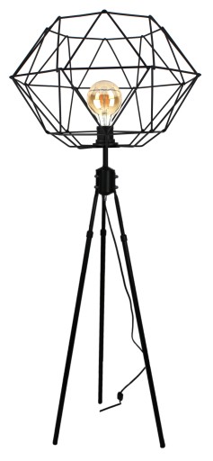 LAMPA STOJĄCA PODŁOGOWA NASTROJOWA LOFT KOSZYK