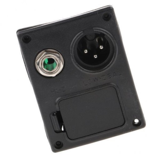 4x9V gitara EQ Pickup pojemnik na baterie z