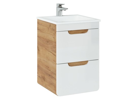 SZAFKA WISZĄCA ARUBA Z UMYWALKĄ 40 CM
