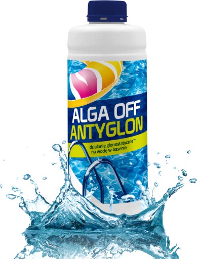 ANTYGLON ALGA OFF ŚRODEK NA GLONY PRZECIW GLONOM CHEMIA DO BASENU 1L GAMIX