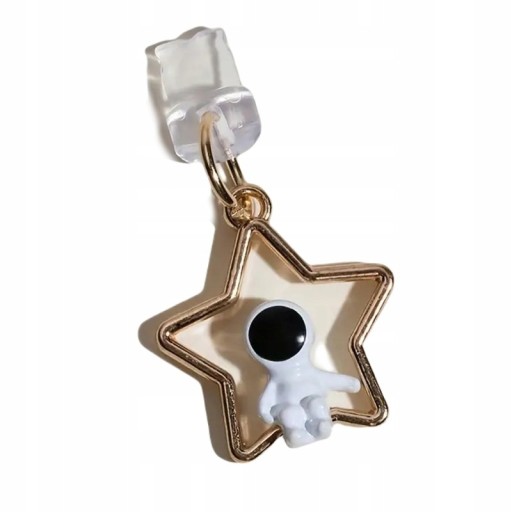 ZATYCZKA ZAŚLEPKA PRZECIW KURZOWI DO USB-C TYPE-C ASTRONAUTA I GWIAZDA