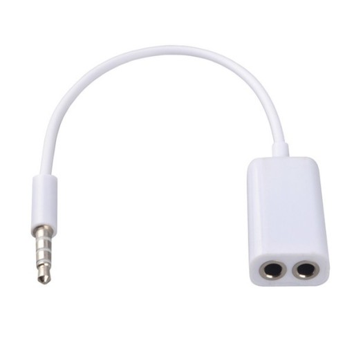 Adapter kabel 4 PIN 2 x mini jack 3.5 mm Apple