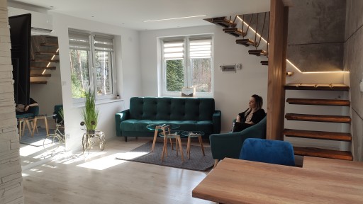 Projekt Domu do 70m² Komin Środek