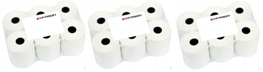 Rolki do kasy fiskalnej termiczne Emerson 57x80 x3
