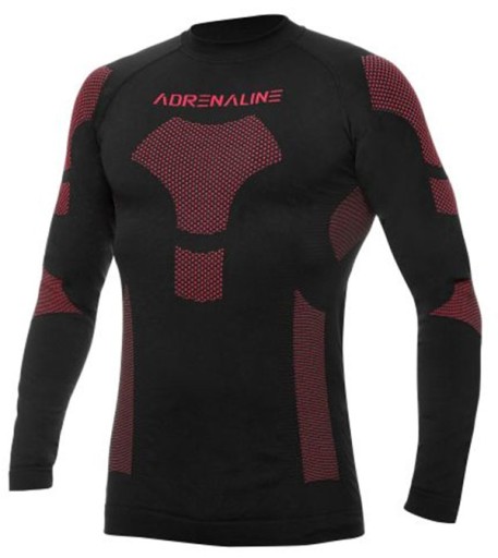 ADRENALINE FROST KOSZULKA TERMOAKTYWNA JONY SREBRA DŁUGI RĘKAW BLACK RED M