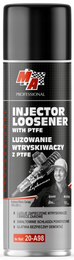 MA PROFESSIONAL - PREPARAT DO LUZOWANIA WTRYSKIWACZY Z PTFE - 400ML