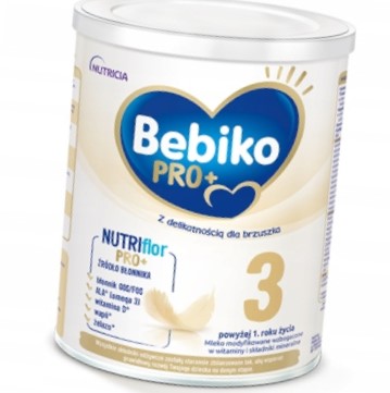 BEBIKO PRO+ 3 MLEKO MODYFIKOWANE PO 1 roku 700g