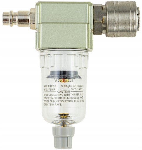 FILTR POWIETRZA ODWADNIACZ 1/4 SEPARATOR + ZŁĄCZKI