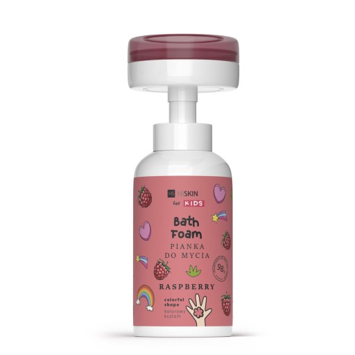 HISKIN PIANKA DO MYCIA RĄK 300ML MALINA