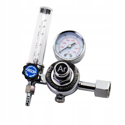 REDUKTOR BUTLOWY AR/CO2 MAGNUM Z ROTAMETREM