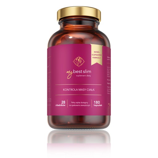 MyBestPharm My Best Slim NOWA ulepszona wersja MyBestSlim 180 kapsułek