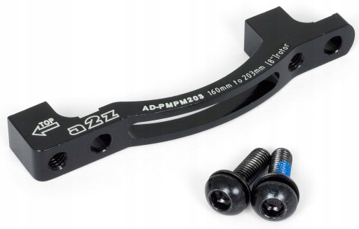 Adapter Hamulca Tarczowego A2Z PM/PM 203 mm Czarny