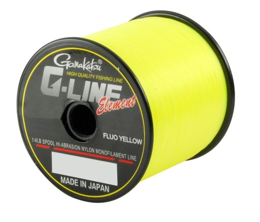 Żyłka Gamakatsu G-Line 0,50mm/450m, Fluo Yellow