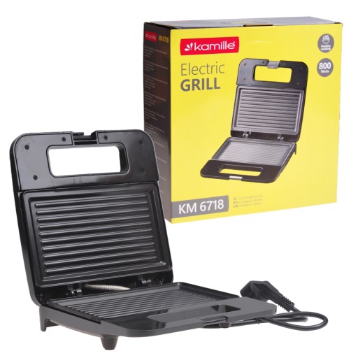 OPIEKACZ SKŁADANY DO KANAPEK TOSTÓW SANDWICH TOSTER GRILL KAMILLE