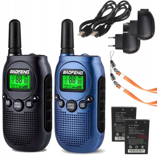 Baofeng BF-T6 Krótkofalówka Walkie Talkie USB VOX Latarka LED Łoki Toki