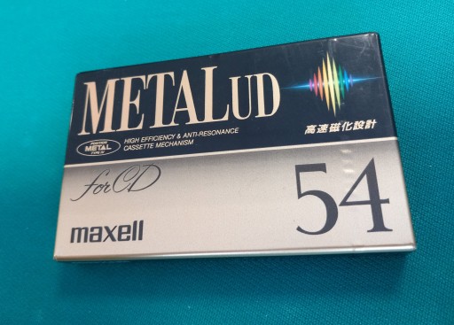 MAXELL METAL UD 54 Kaseta magnetofonowa