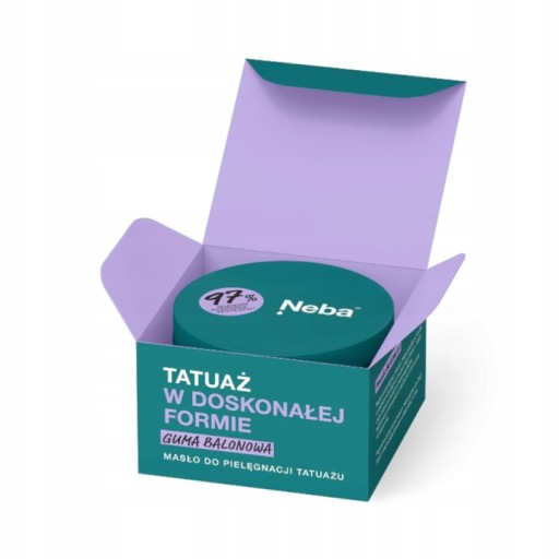 NEBA MASŁO DO TATUAŻU GUMA BALONOWA 100ML TATTOO
