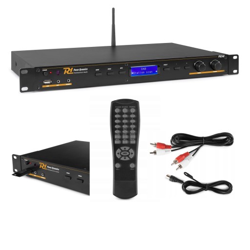 Tuner Radio CYFROWE DAB+ FM USB BT PILOT rack 1U