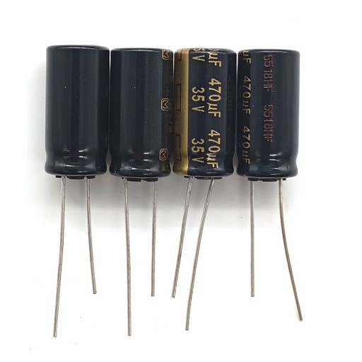 4 sztuki kondensator Elko FC 470uF 35V 105°C Low Impedance Kondensator