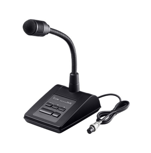 Icom SM-50 mikrofon dynamiczny stołowy z przedwzmacniaczem, funkcja UP/DOWN