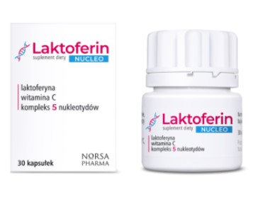 Laktoferin NUCLEO kapsułki - 30 kaps.