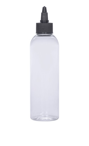Butelka PET 300ml z aplikatorem czarnym buteleczka
