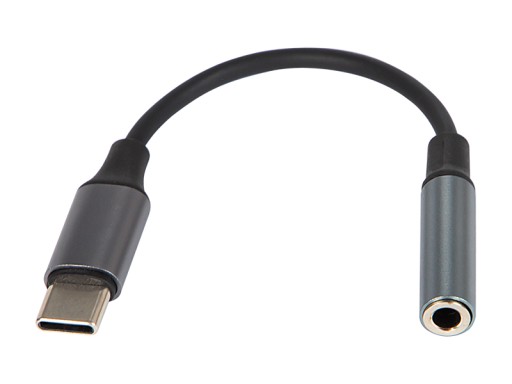 Adapter USB wtyk USB-C gniazdo jack 3,5