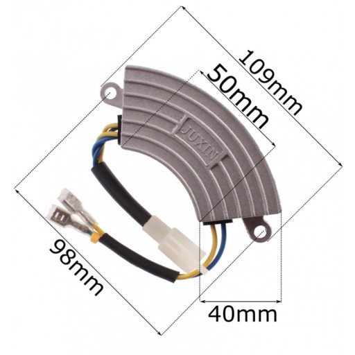 MODUŁ AVR REGULATOR NAPIĘCIA AGREGAT 250V 220µF uniwersalny 230V/380V MOCNY