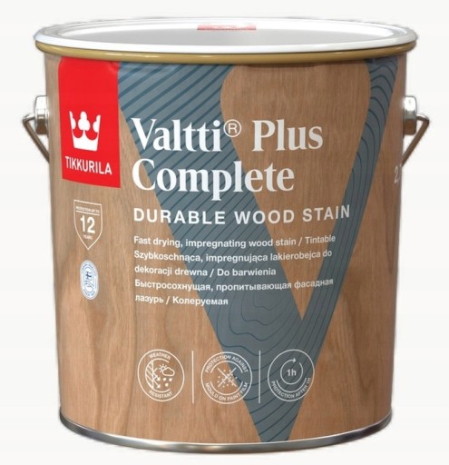 TIKKURILA Valtti Plus Complete 2,7l KOLORY INTERIO