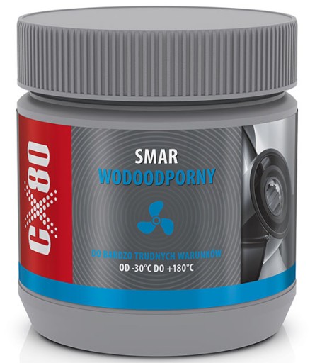 SMAR WODOODPORNY CX-80 500g WODA MORSKA i SŁODKA