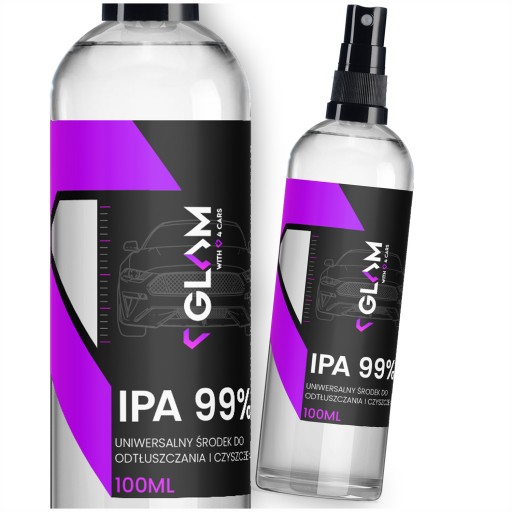 IPA 99 CLEANER IZOPROPANOL ALKOHOL IZOPROPYLOWY W SPRAYU GLAM ODTŁUSZCZACZ