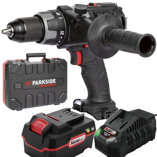 PARKSIDE PERFORMANCE wkrętarka udarowa + akumulator 4ah 80Nm + ładowarka