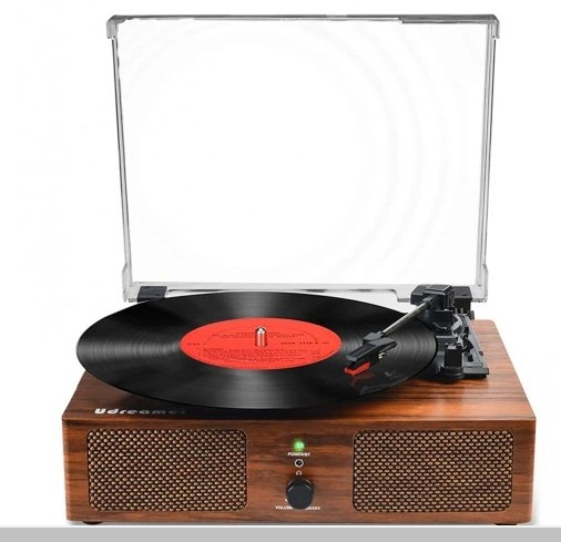 Gramofon Udreamer UD001 brązowy