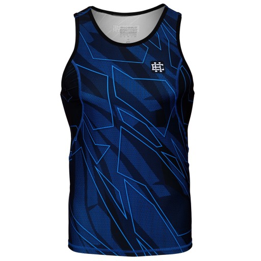 Bezrękawnik Tank top rashguard SHADOW NIEBIESKI M