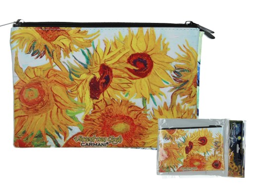 Kosmetyczka V. van Gogh SŁONECZNIKI CARMANI PREZENT DLA NIEJ