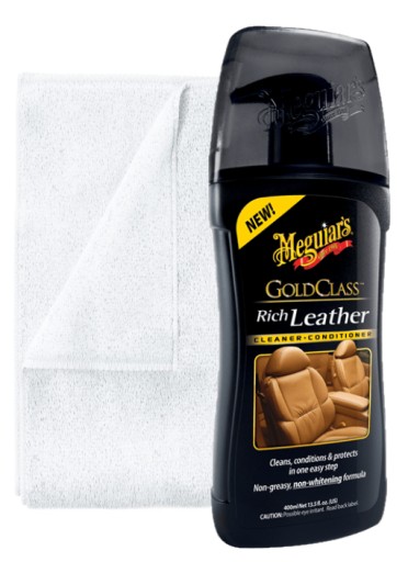 MEGUIARS Rich Leather Mleczko Odżywka do skóry