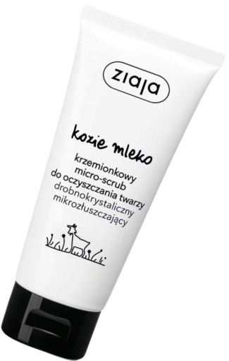 ZIAJA KOZIE MLEKO Krzemionkowy Micro-scrub 75 ml