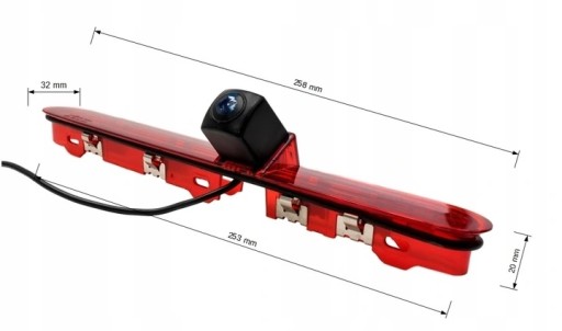 KAMERA COFANIA STOP PROACE EXPERT SPACE KABLE