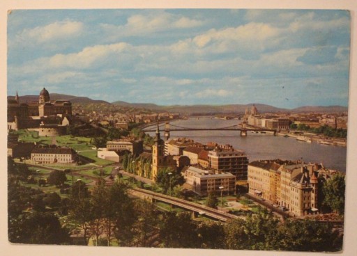 BUDAPEST. Latkep. BUDAPESZT Ansicht. HUNGARY - WĘGRY