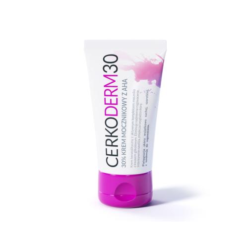 Cerkoderm 30 Krem mocznikowy nawilżający, zmiękczający AHA 50 ml