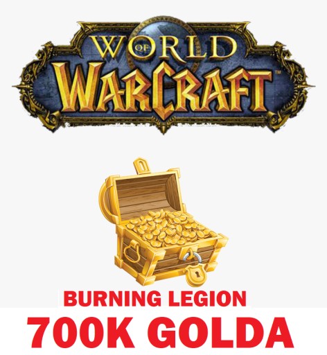 WOW WORLD OF WARCRAFT 700K BURNING LEGION GOLD