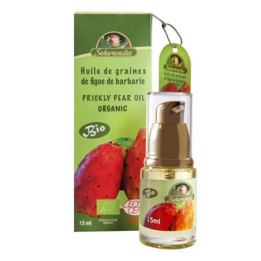OLEJ Z NASION OPUNCJI FIGOWEJ ECOCERT 15ml MAROKO(z pompką)