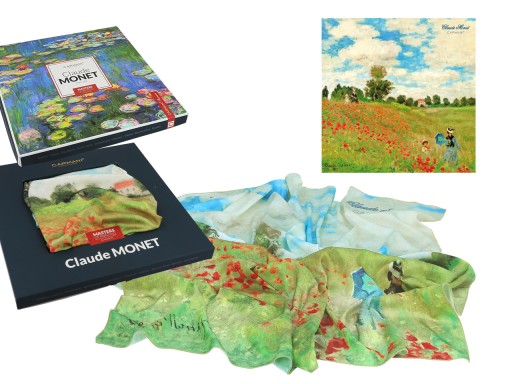 Chusta - C. Monet, Pole maków (CARMANI)